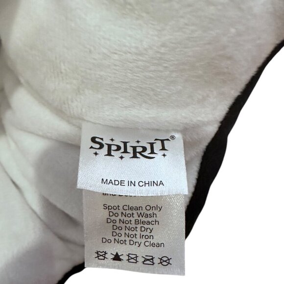 Reversible Plush Ghost and Monster Scary Ghost Stuffed Toy Black and White - Picture 8 of 11